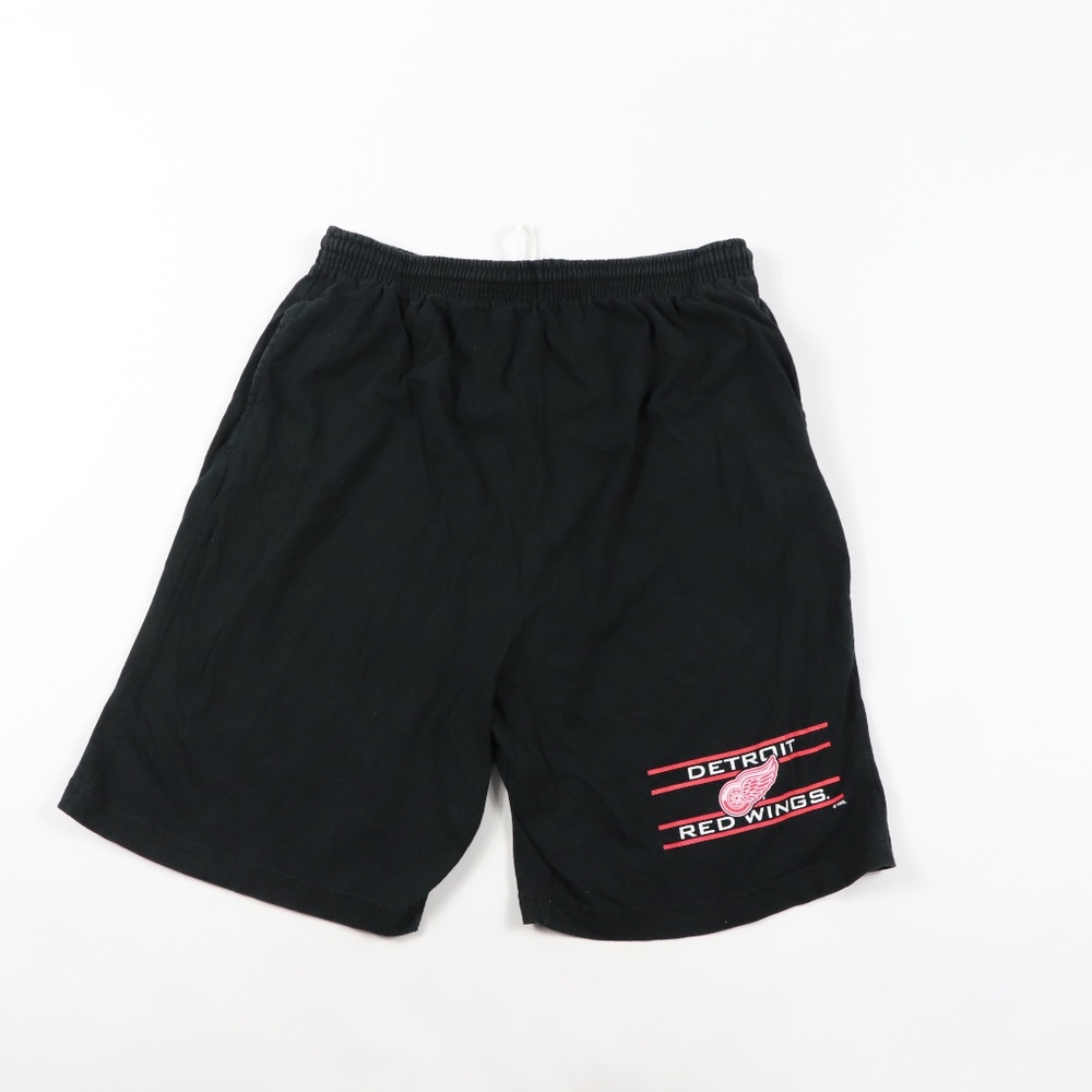 90s Pro Player Mens XL Detroit Red Wings Shorts
